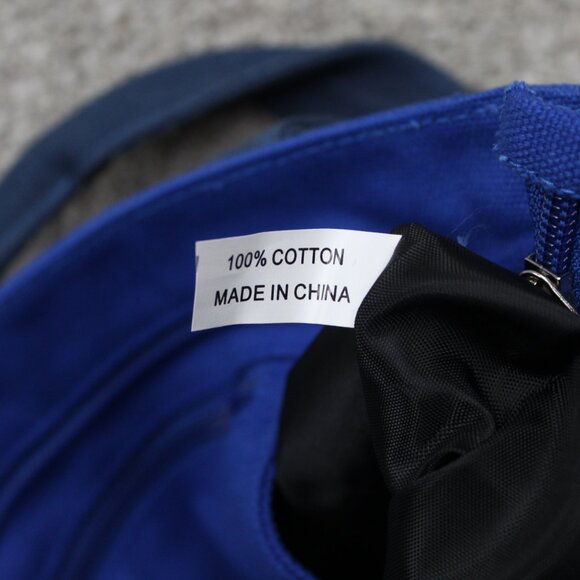 St. Andrews Golf Course 2010 The Open Collectors Bag Blue Canvas Tote 14" x 10" - Picture 7 of 11